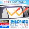 SEIWA High Heat Insulation Car Curtains, Pack of 2 Radiant