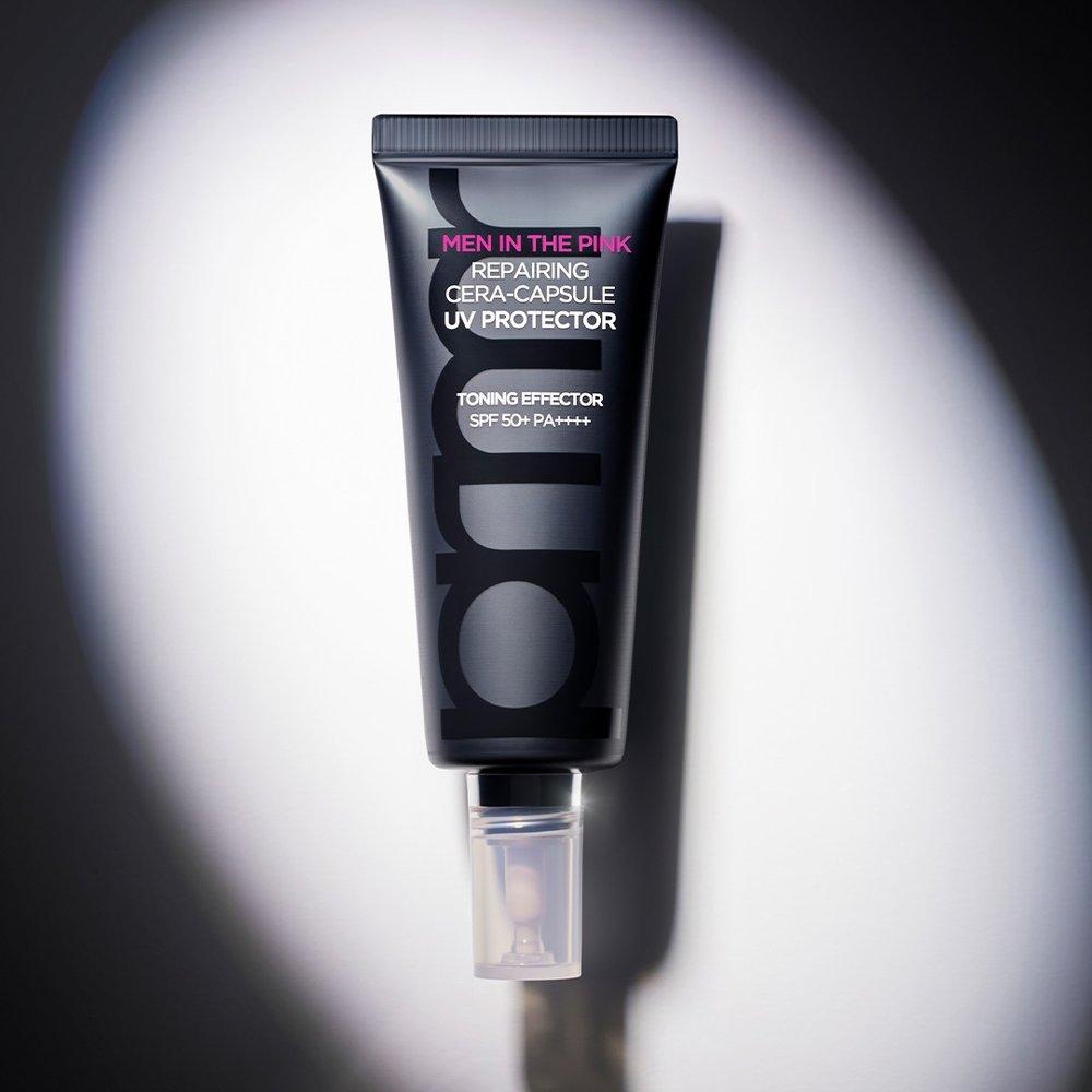 Primera Man In the Pink Repairing Cera Capsule UV Protector Toning Effector 40ml