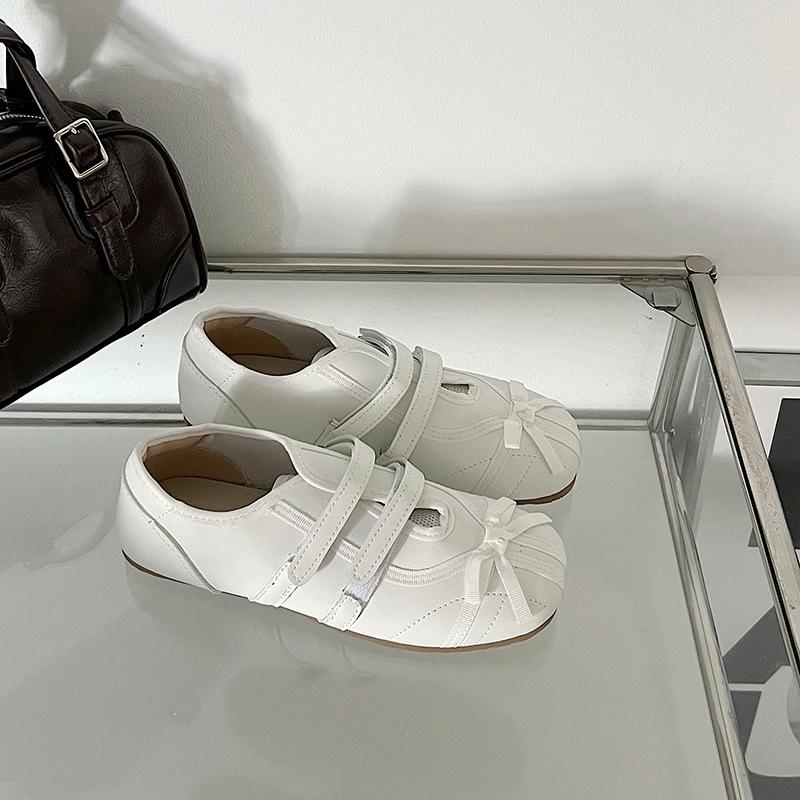 

Fashion Women s bow sneakers color matching fashion casual sports shoes versatile round head butterfly 2025 35