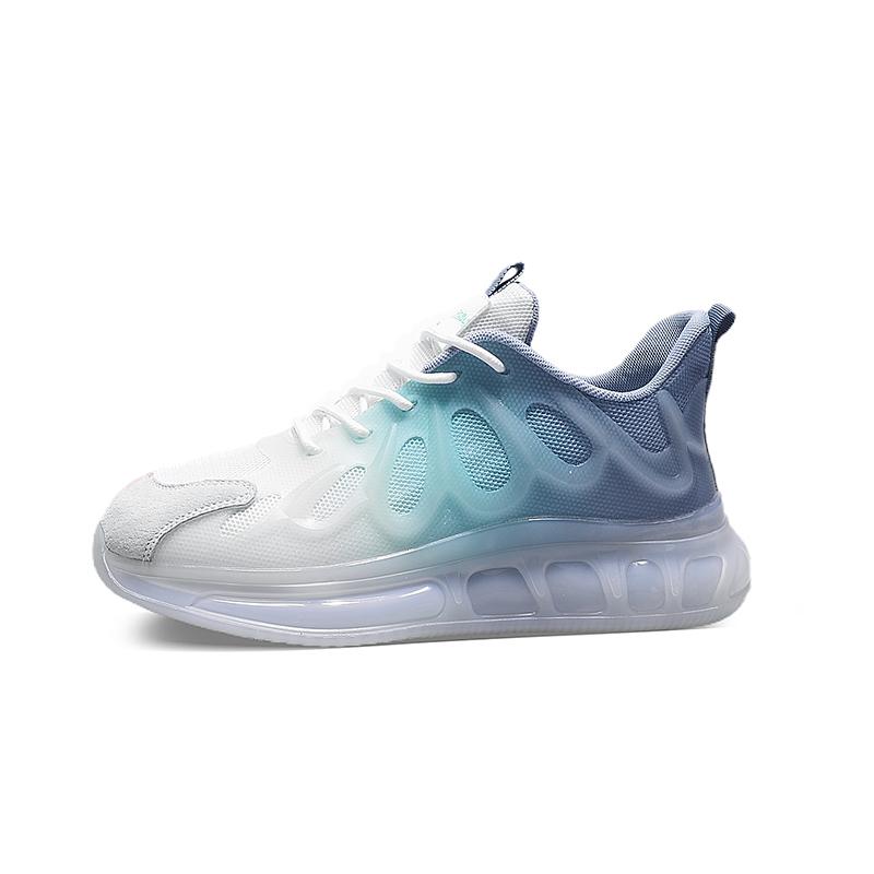 Fashion Trend Sports Shoes Men S Summer Mesh Casual Breathable Sports Men S Running Shoes Thick Bottom Wear-Resistant Old Shoes 43