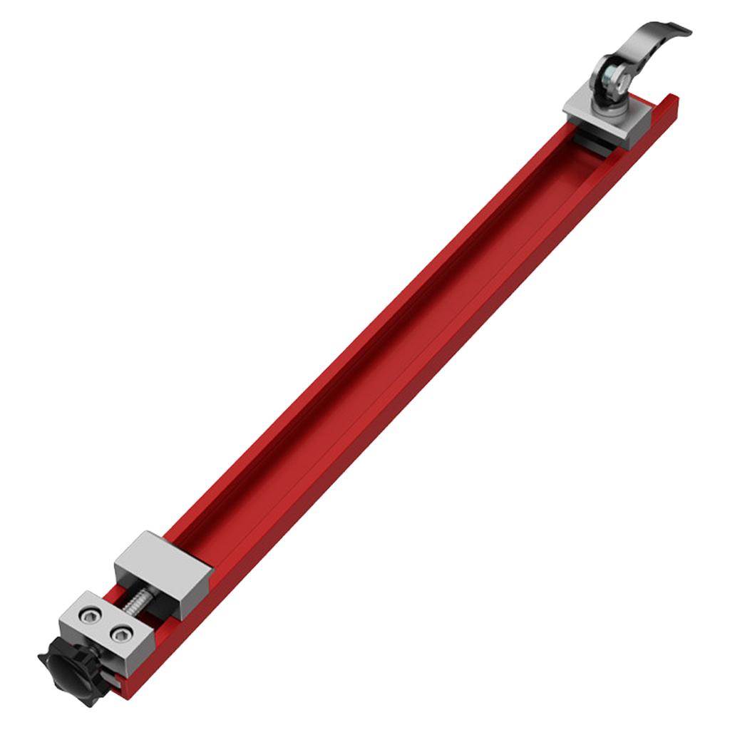 240/360mm Circular Saw Guide Rail Adjustable 2-Way Reverse Buckle Cutting Machine Base Guide Rail for Woodworking