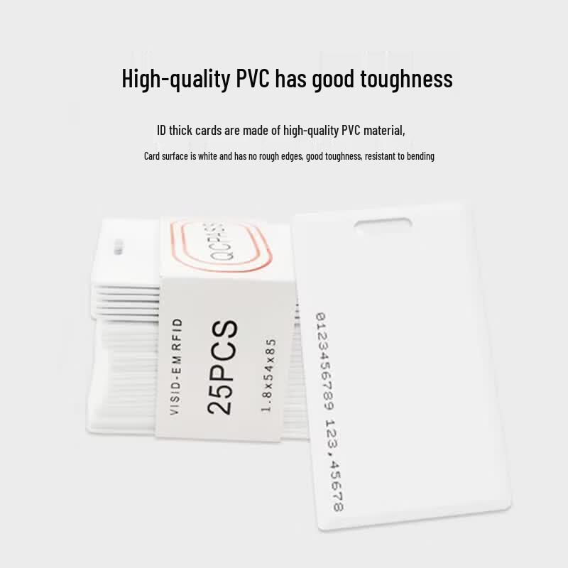 Realand ID Thick Card - 100 Pack CN plug (adapter included)