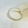 Zinc Zinc Alloy Silver Color Rhinestone For Women Men Crystal Jewelry Accessories Corsage Brooches Pins
