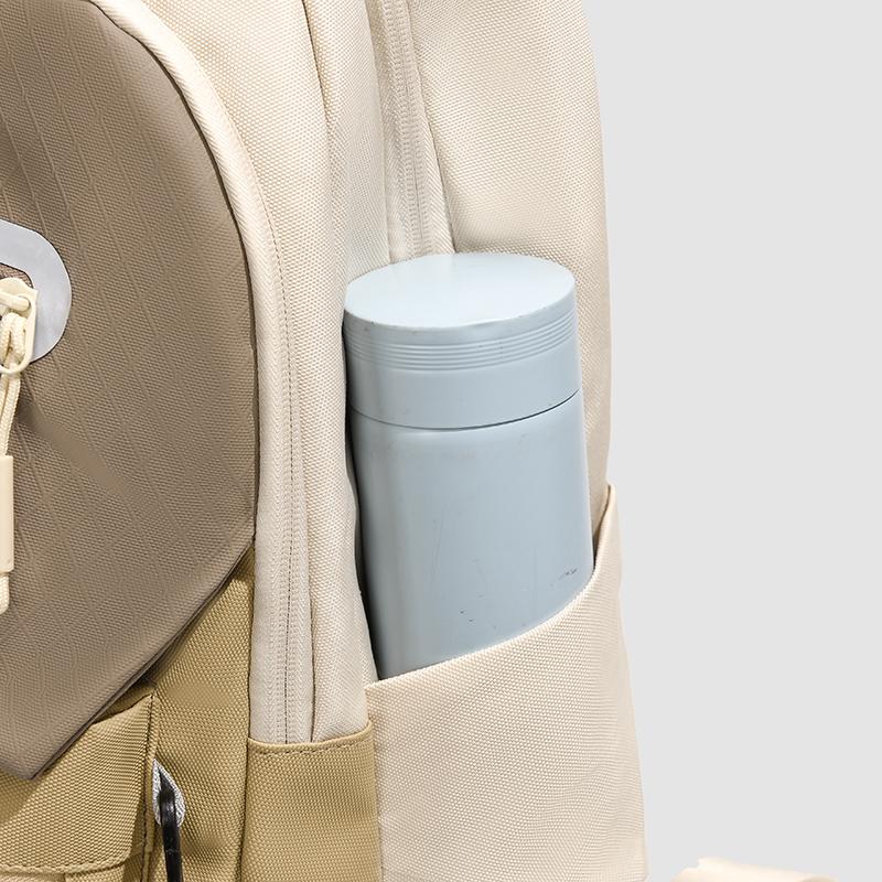 Rucsac Școlar pentru Elev de Liceu cu Blocuri de Culoare Rucsac de Călătorie pentru Bărbați Rucsac Ușor cu Capacitate Mare