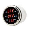 52mm 3 In 1 Digital Water Temperature Gauge DC 9 To 32V Accurate for RV Yacht Boat Ship Car Motorcyc