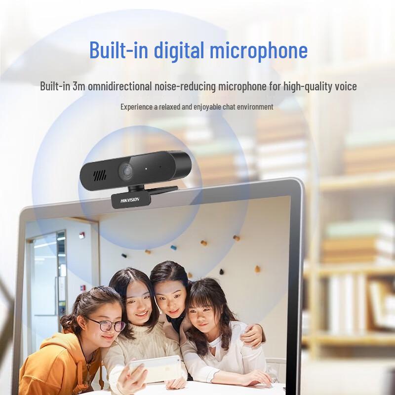 HIKVISION HD Plug & Play Webcam with Speaker