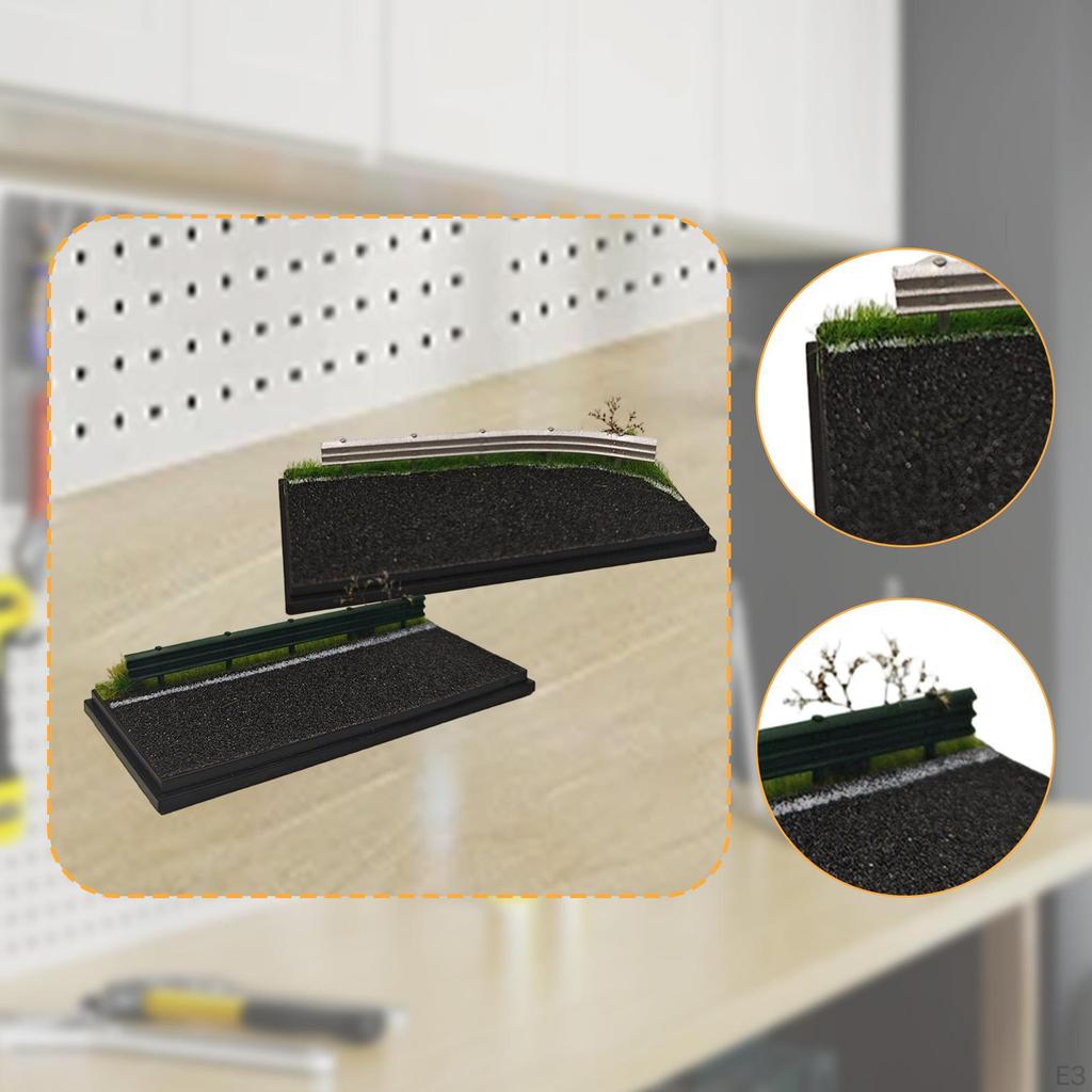 1/64 Model Car Display Base Diecast Stand Background Collections Micro Landscape for
