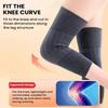 Warm Knee Pads 3D Knit Cashmere Breathable Warmer Heated Knee Wrap For Men Family Friends Indoor Outdoor Running Cycling Offices