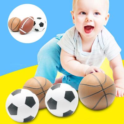Mini Nadmuchiwana Gumowa Piłka Rugby Koszykówka Dzieci Zabawka Sportowa na Zewnątrz