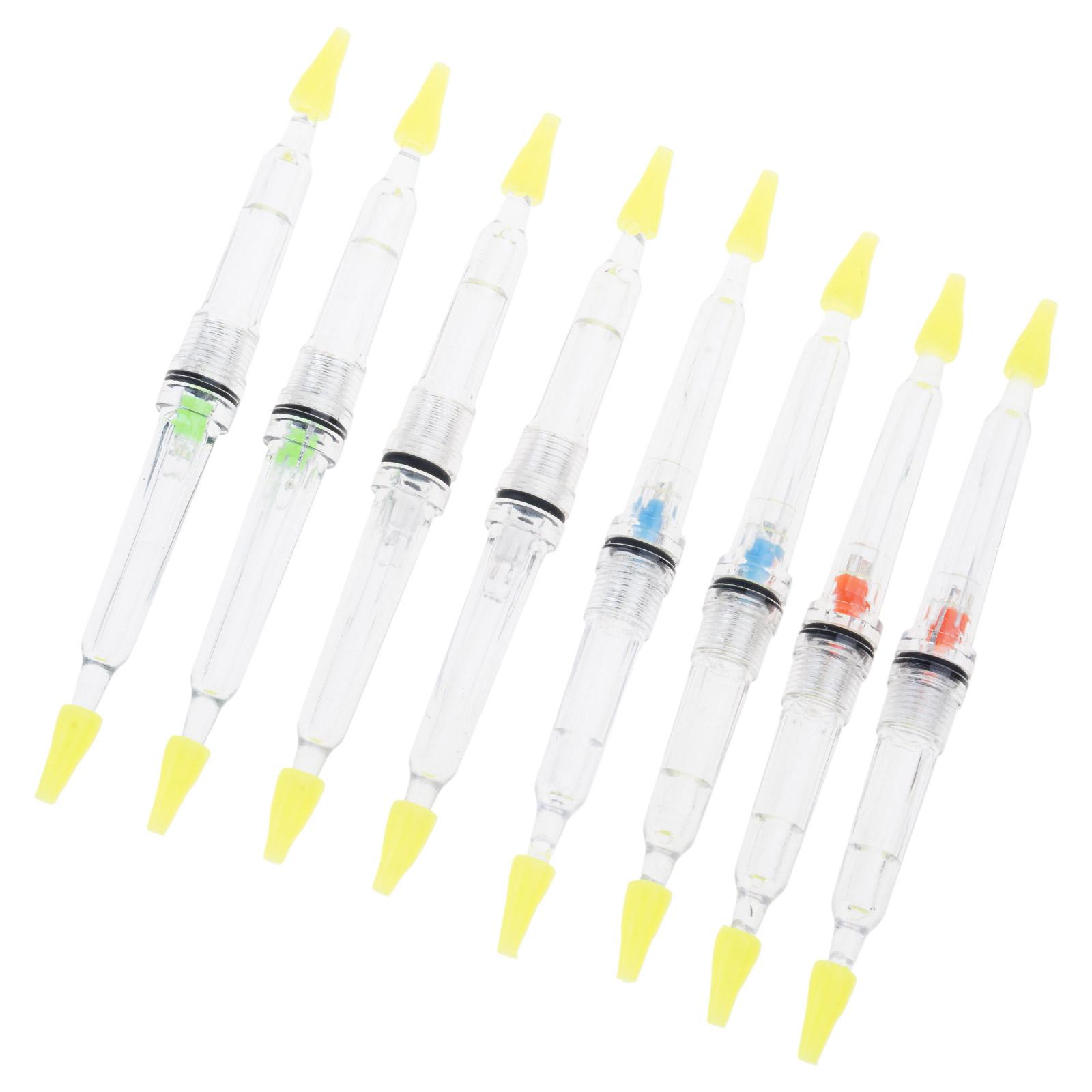 

8Pcs Fishing Lures Light Underwater Light Waterproofs Ocean Fishing Light Stick Deep Drop Fishing Attractive Light B