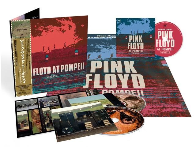 Pink Floyd in Pompeji Mcmlxxii Japan Edition 2CD+Blu-ray+Poster+Jacket SICP-6692