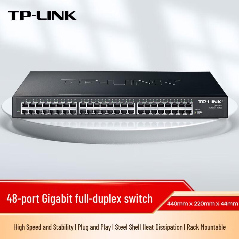 Tp-Link 48-Port Gigabit Unmanaged Ethernet Switch