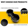 For 2015-2017 FORD F-150 XLT, XL Ebony Rubber Cup Holder Ert FL3Z1513562AD EA