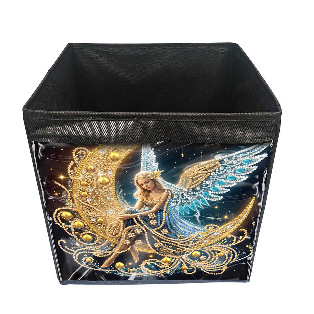 Diamond Painting Storage Bin Canvas Organizer Box Diamond Painting Kit Diamond Painting Storage Container Home & Office Decor