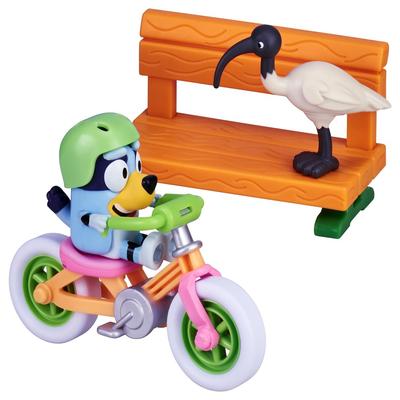 TAKARA TOMY Bluey Figuren-Set Bluey Fahrrad