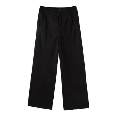 Women's New Wool Suit Pants for Women In Autumn and Winter Thickened Women's Straight Harem Pants
