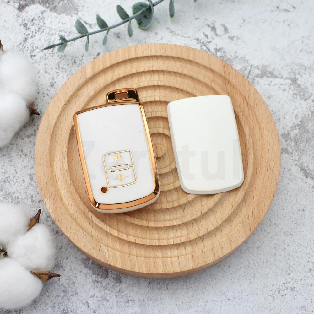 

2 4 Buttons Tpu Car Remote Key Case Cover For Toyota Auris Camry Rav4 Avalon Yaris Verso Land Cruiser Prado 2012- Shell Fob