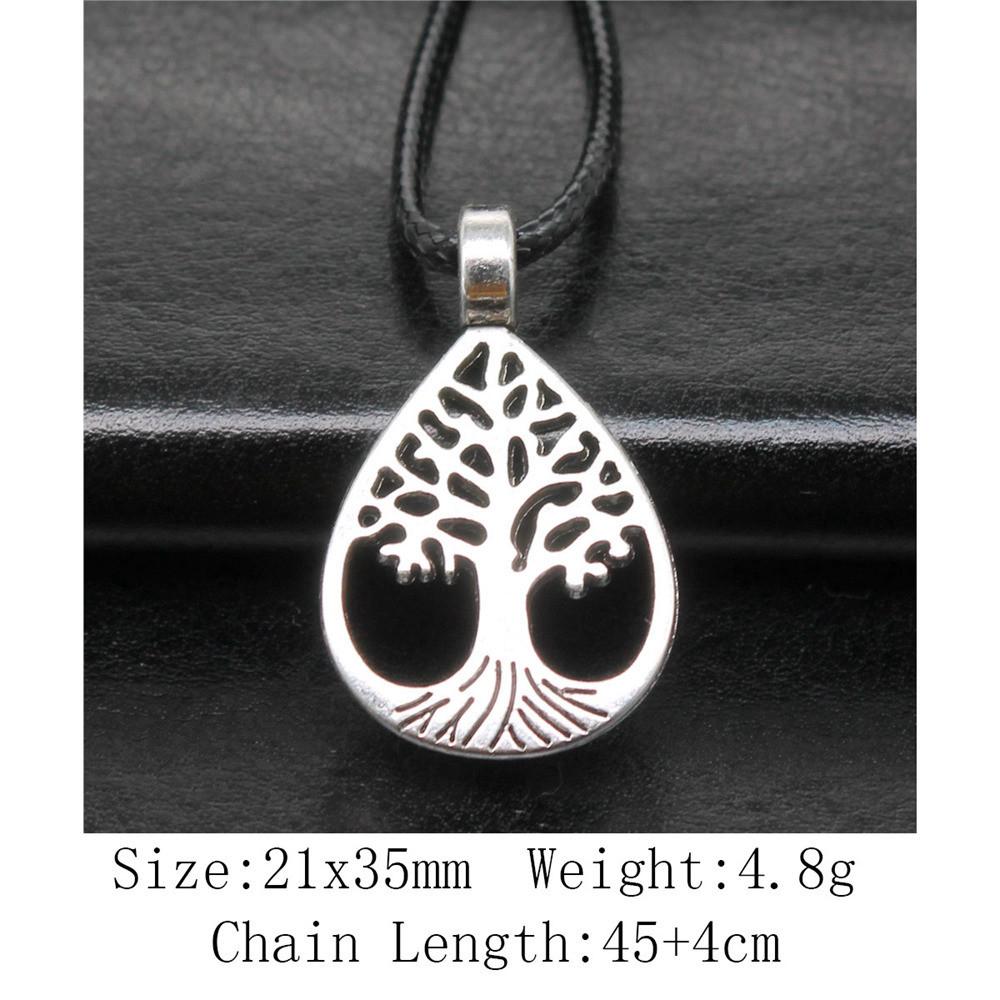Valentinstag Halsdekoration Lebensbaum Baum Halskette Lederkette 45cm Günstige Dinge Choker Hals