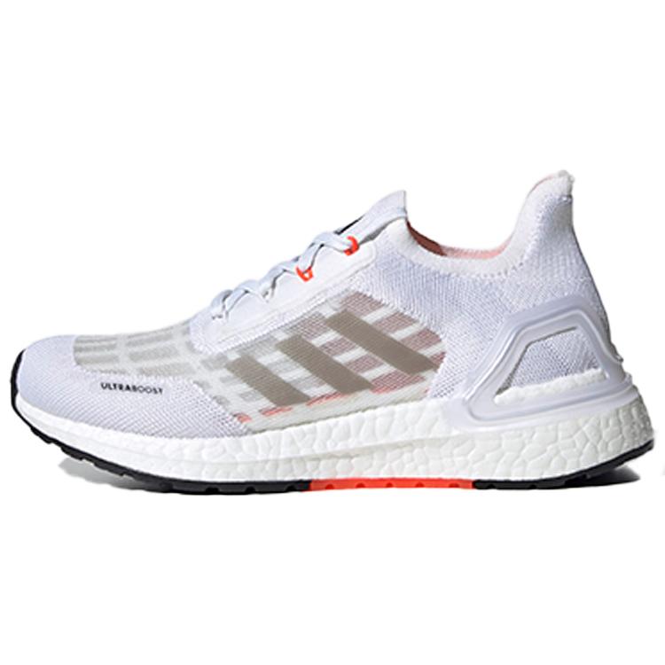 

Adidas ULT J Breathable Low Top Running Shoes White Black Red Teenagers 36.5