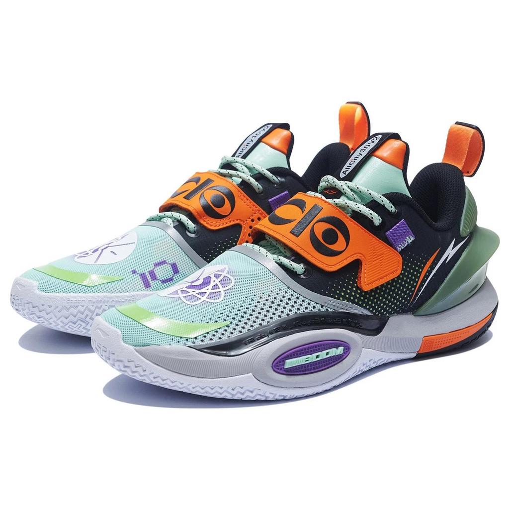 Li Ning All City 10 V2 'Kinetic Energy' Têxtil Versátil, TPU Cano Baixo ABAS059-14