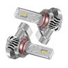2pcs 9005 LED Auto Bulbs Bright Illumination Energy Saving Tech Universal Vehicle Application Efficient Heat Dissipation