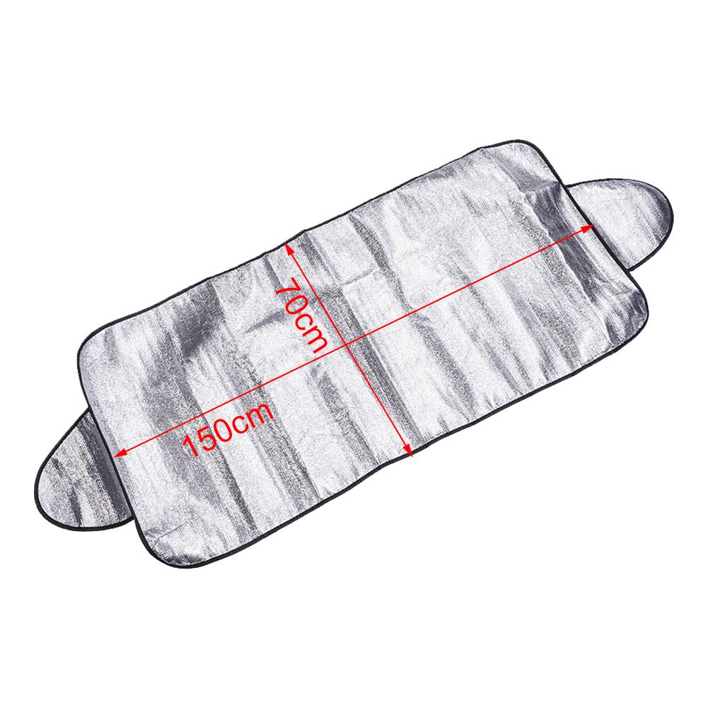 Automotive Aluminum Film, Pearl Cotton Cover Front Windshield Summer Sun Protection Sun Visor Sun Visor Protective Cover