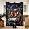 NFL Print Decke - Weich & Bequem, für Schlafzimmer, Reisen, Sofa, Heimdekoration - Geburtstags-Weihnachtsgeschenk für Freund