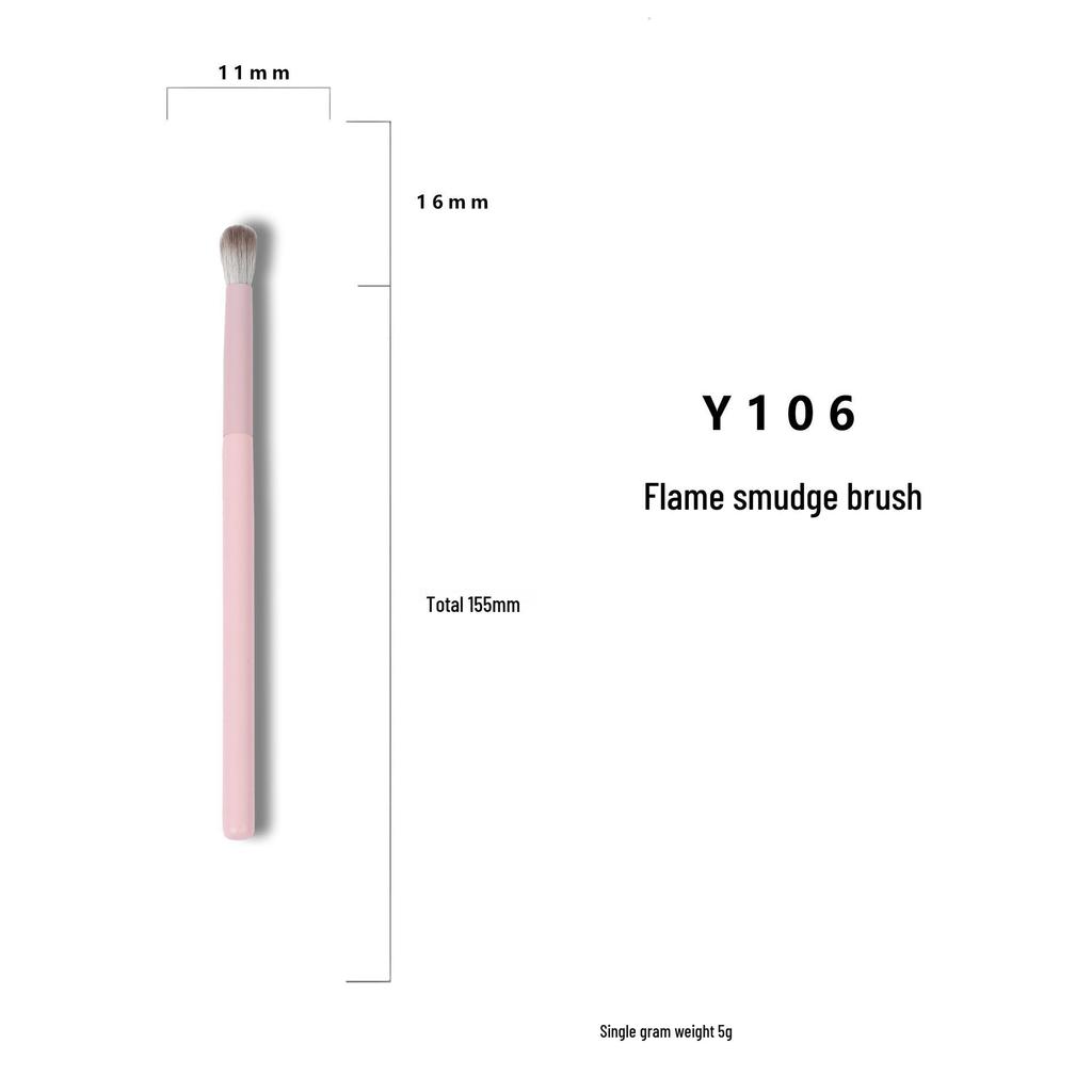 Nowy Fancy Elf Zestaw 8 Pędzli do Makijażu: Pędzle do pudru, cieni do powiek i nóż