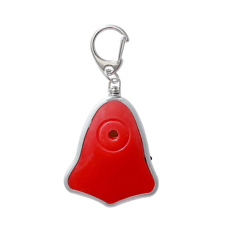Whistle Key Finder Anti-lost Alarm Locator Wireless Mini Anti-lost Keychain Finder Flashing Beep Bell Shape For Holiday Gifts