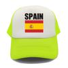 Flag Of Spain Baseball Cap For Women Unisex Country Proud Mesh Net Trucker Hats Summer Breathable Snapback Dad Gift Caps