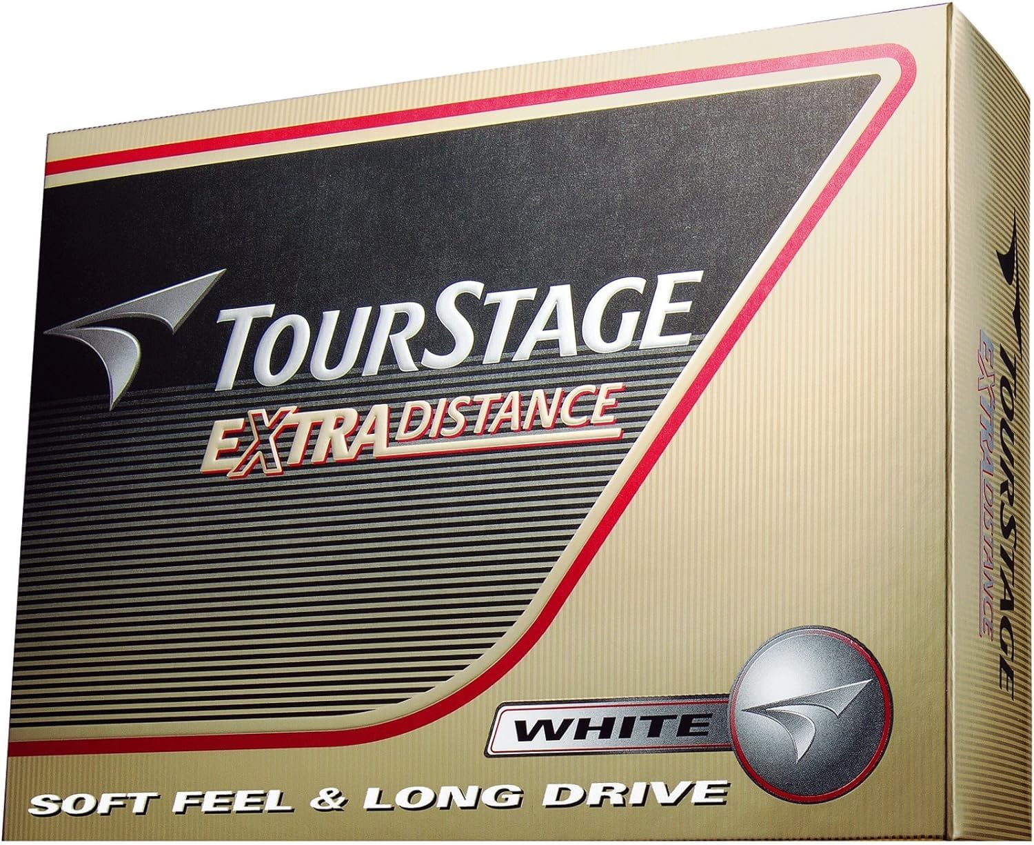 

Мячи для гольфа TOURSTAGE Extra Distance, 1 дюжина (12 Шариков), Белый, TEWX