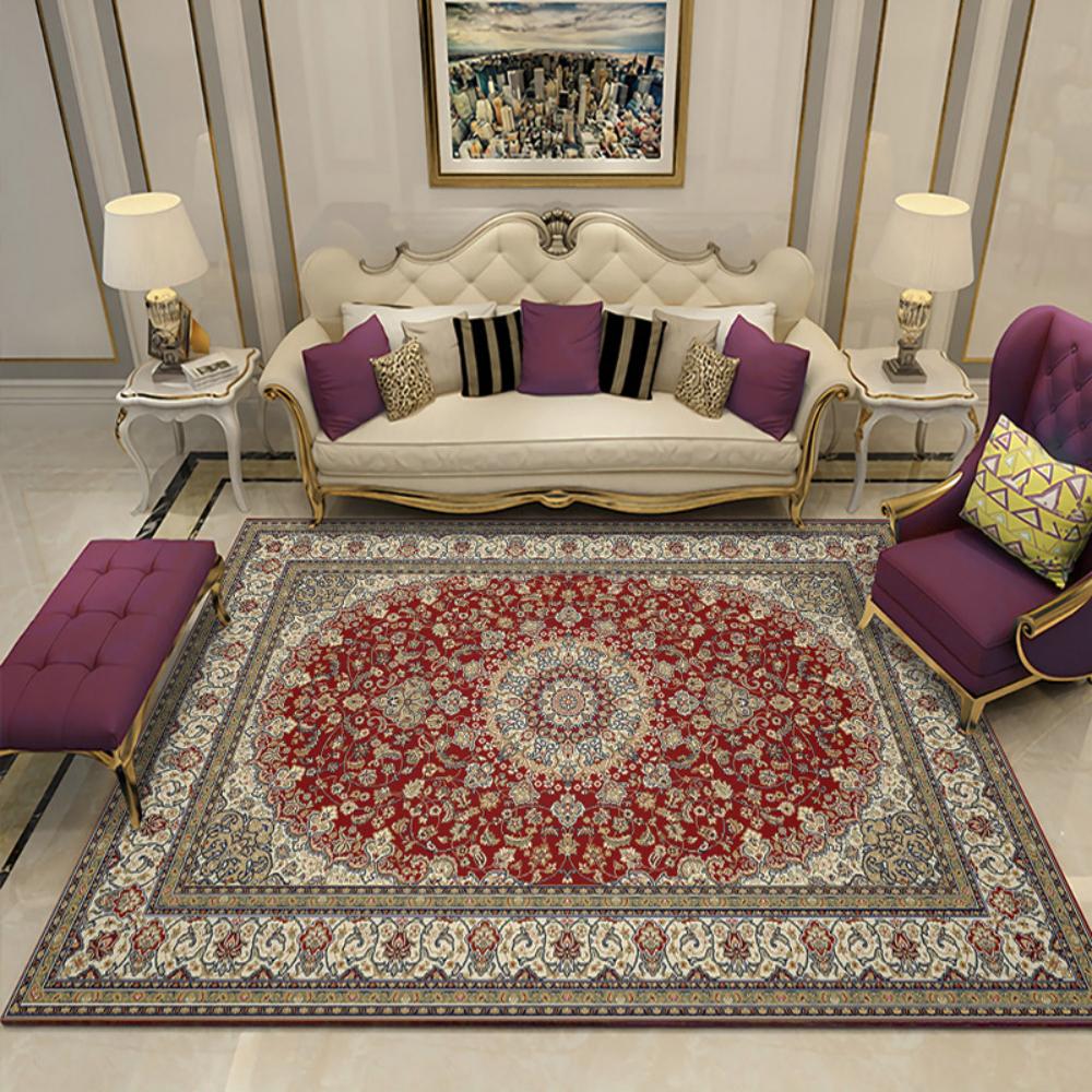 

Модный ковер с марокканским узором, машинная стирка, коврик для декора гостиной в стиле бохо, нескользящий коврик для пола для спальни и зон отдыха 40x60cm