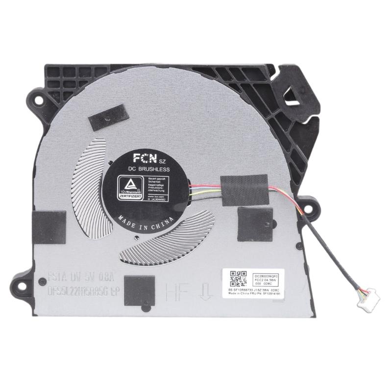 CPU Fan Laptop Cooling Fan DC5V 0.8A 4pin Coolers for V15 IRL Type 83GW Laptop Heatsink Part 1