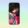 Itoshi Sae B-Blue L-Lock Phone Case For iPhone 17,16,15,14,13,12,11 ,Soft Silicone Black Cover