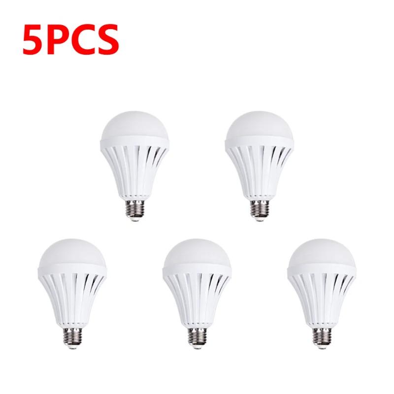 1/3/5PCS E27 Emergency LED Lamp Touch Light UP Bulbs 7W Rechargeable High Brightness Light Bulb Energy Saving Emergency Lights 5/7/9/12/15W