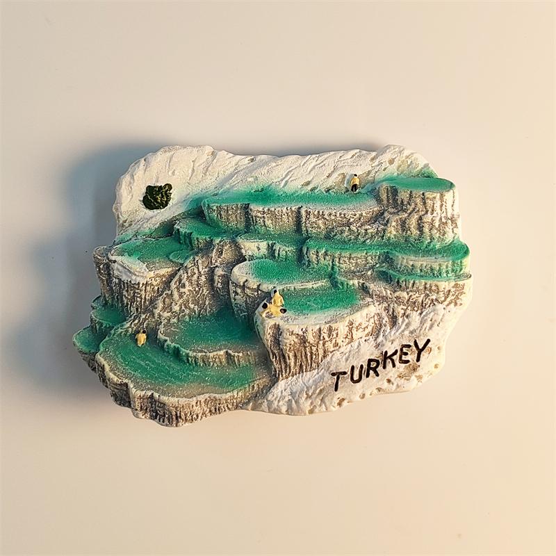 Cambodia Angkor Wat Shiguan Goddess 3D Stereoscopic Tourism Souvenirs Resin Painting Decoration Home Refrigerator Magnets