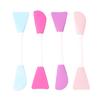 Silicone Face Mask Brush Dual-Ended Mask Spatula Soft Mud Mask Applicator for Creams Clay Masks DIY Skincare Tools for Sensitive Skin