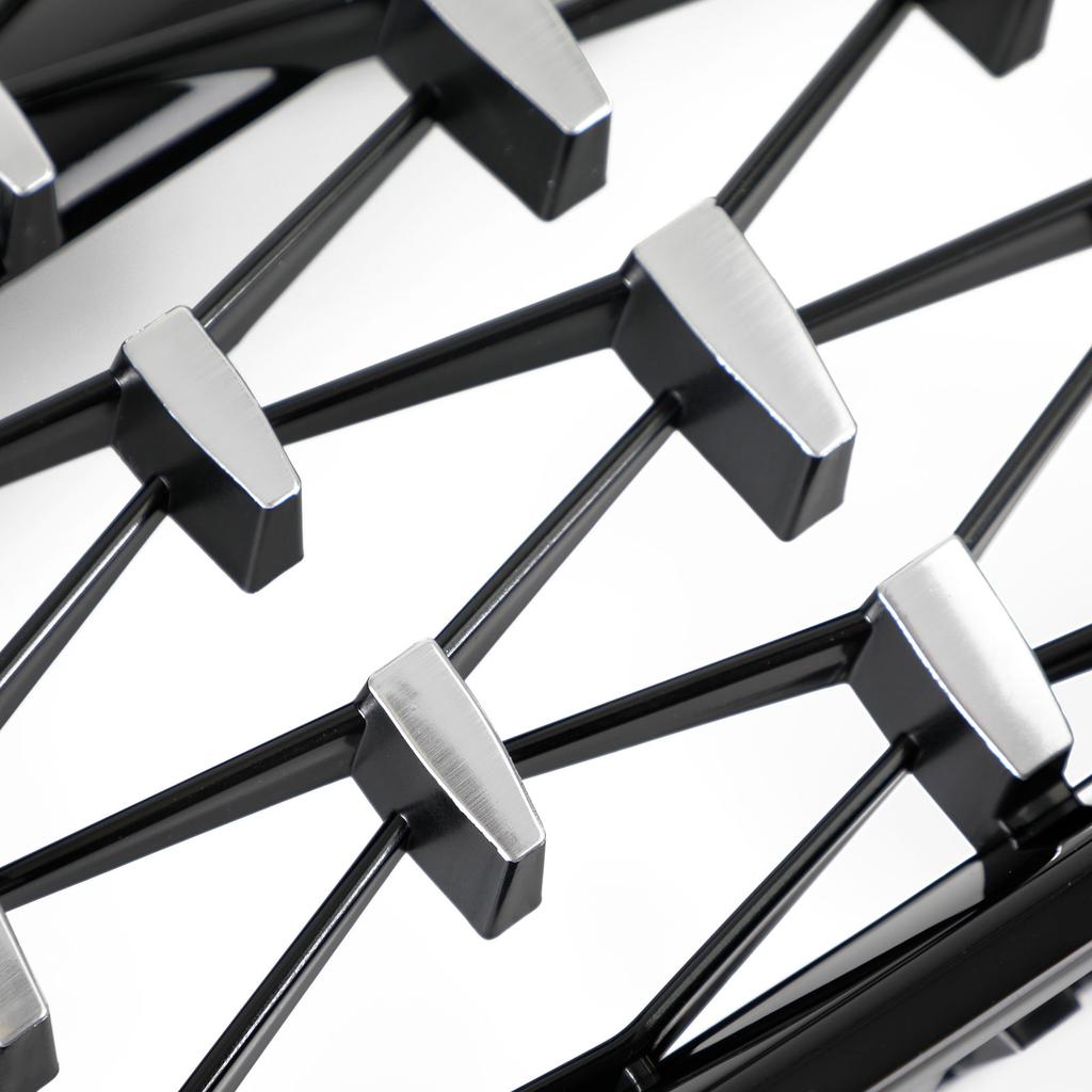 Schwarz & Chrom Diamant Front Oberer Kühlergrill Für BMW 4er F32 F33 F36 F82 14-18