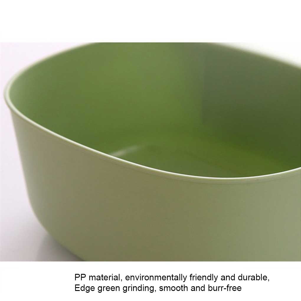 2 Pcs Kitchen Hanging Trash Can Door Buckle Garbage Basin Oval Shape Organizer Storage Large Sink Clutter Collection Basket