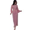 New 2024 European & American Style Summer Wrinkled Drape Mercerized Skirt Suit for Comfortable Commuting