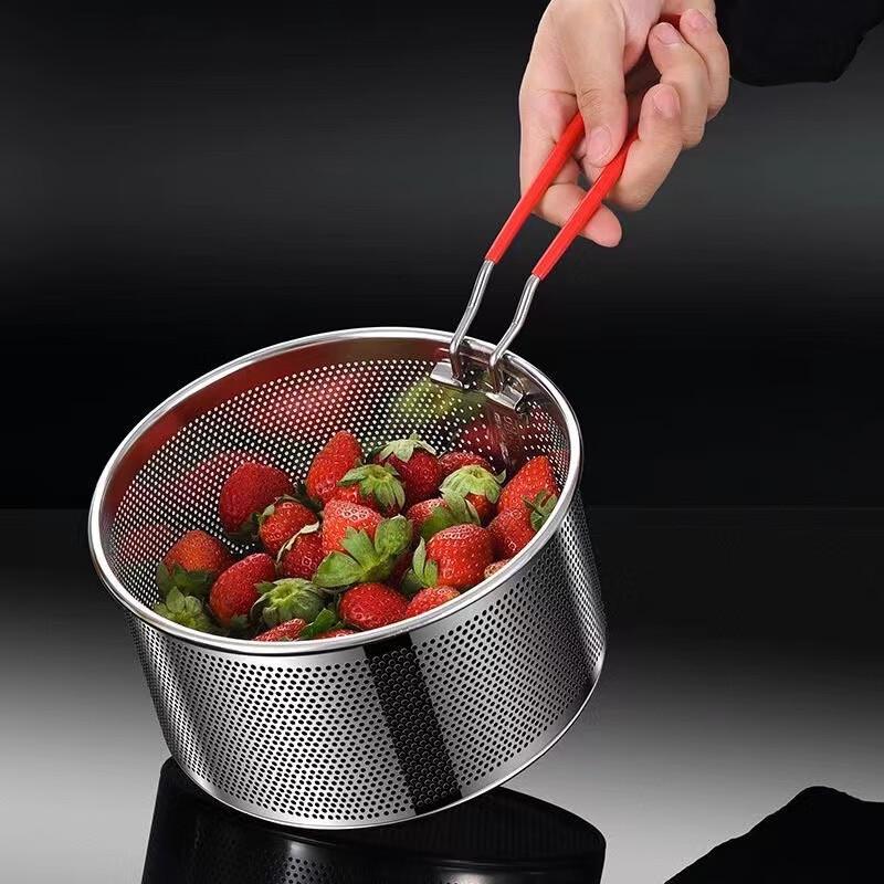 ZISIZ Outdoor BBQ Charcoal Starter Basket