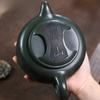 700ml Yixing Purple Clay Teapots Handmade Landscape Cattle Lid Pot Raw Ore Blackish Green Mud Tea Infuser Kettle Zisha Tea Set