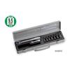 Tone KH3072 Hexagon Socket Wrench Set Includes 9 Pieces (Heavy Duty), 9.5mm (3/8") Drive, Silver,
