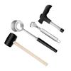 Coconut Opener Tool Set Food Grade Stainless Steel Coco Opener Shell Puncher Coconut Hole Maker Puncher Easy To Open