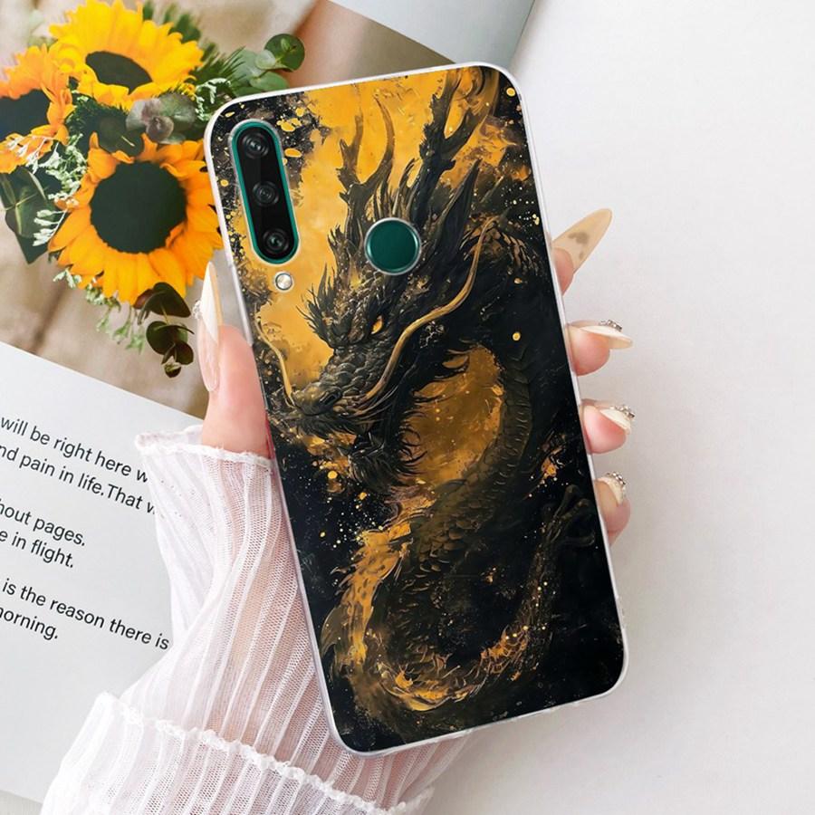 For Huawei Y6p 2020 Case MED-LX9 Silicone Soft Back Cover For HuaweiY6p Y 7P 2020 Funda Silicone Case For Y7 p Cover Coque