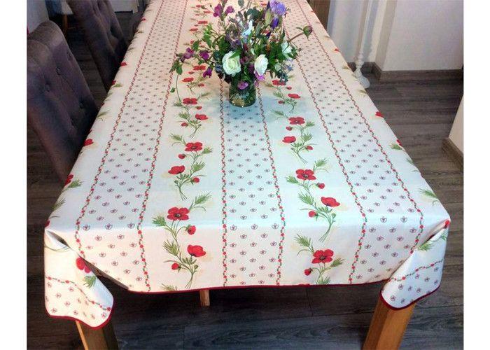 Nappes - PROMO LINGE - Polyester - 150x240 - rouge