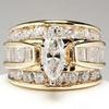 New sweet romantic electroplated zircon ring popular fashion engagement jewelry