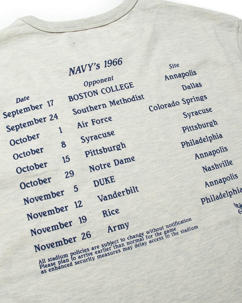 Dimseukin Navys 1966 Tee_1% Oatmeal