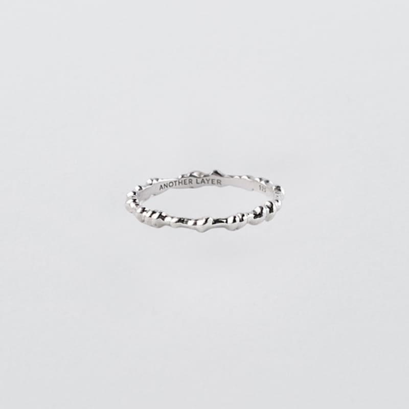 Another Layer Shimmer Wave Ring (silver925)
