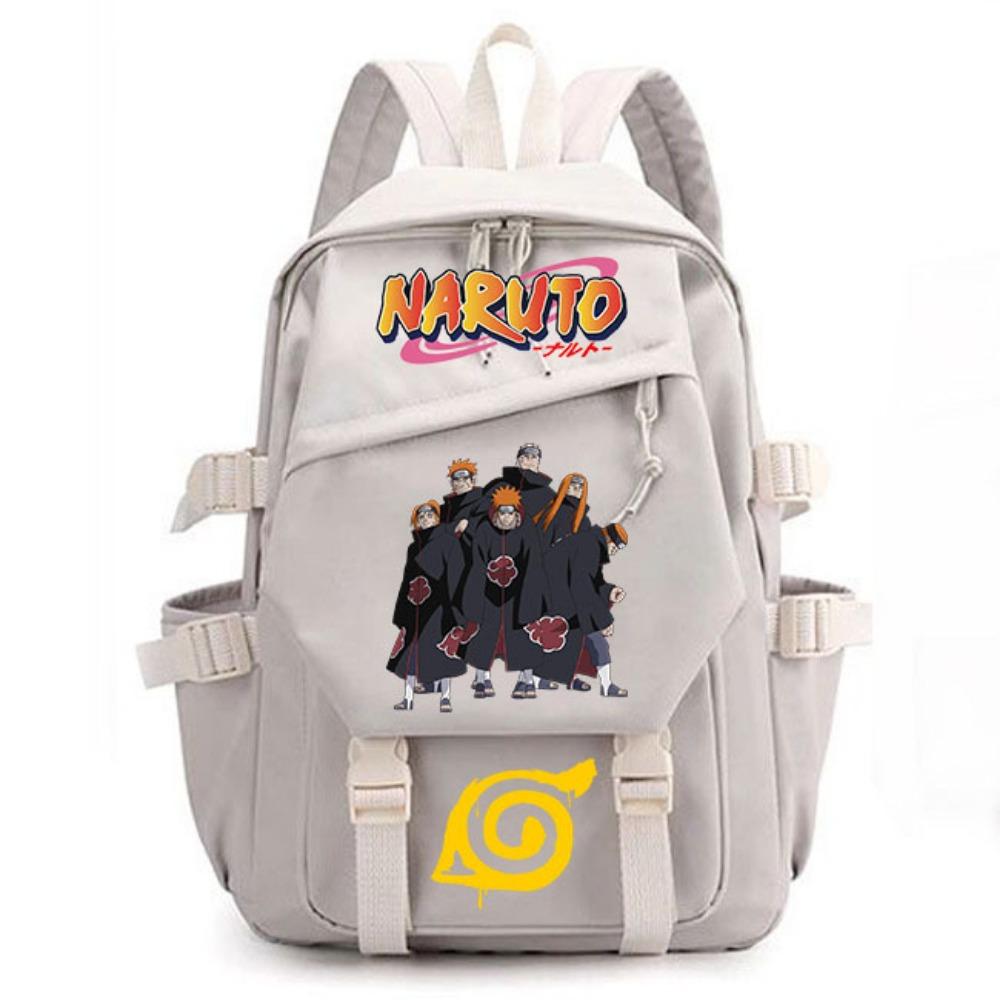 Anime Naruto Schoolbag Children's Backpack Elementary School Bag Boys and Girls Junior High School Students College Students Campus Backpack